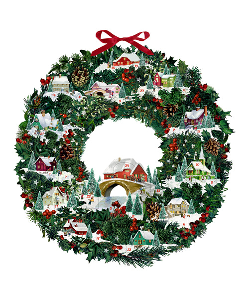 Erde-Christmas Wreath Advent Calendar