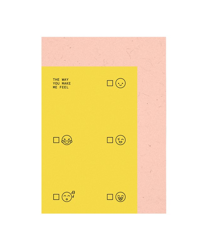 Erde-GOODS GANG / Emoji Booklette Card