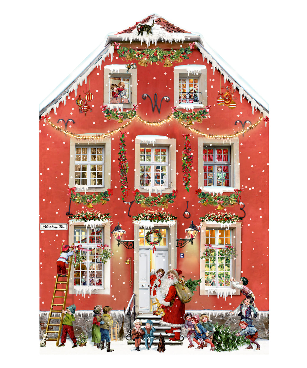 Erde-Party in the Victorian House Advent Calendar