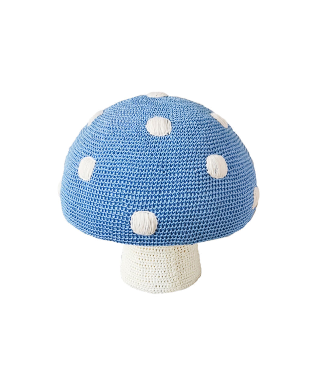 Erde-Sky Blue Mushroom Pouffe