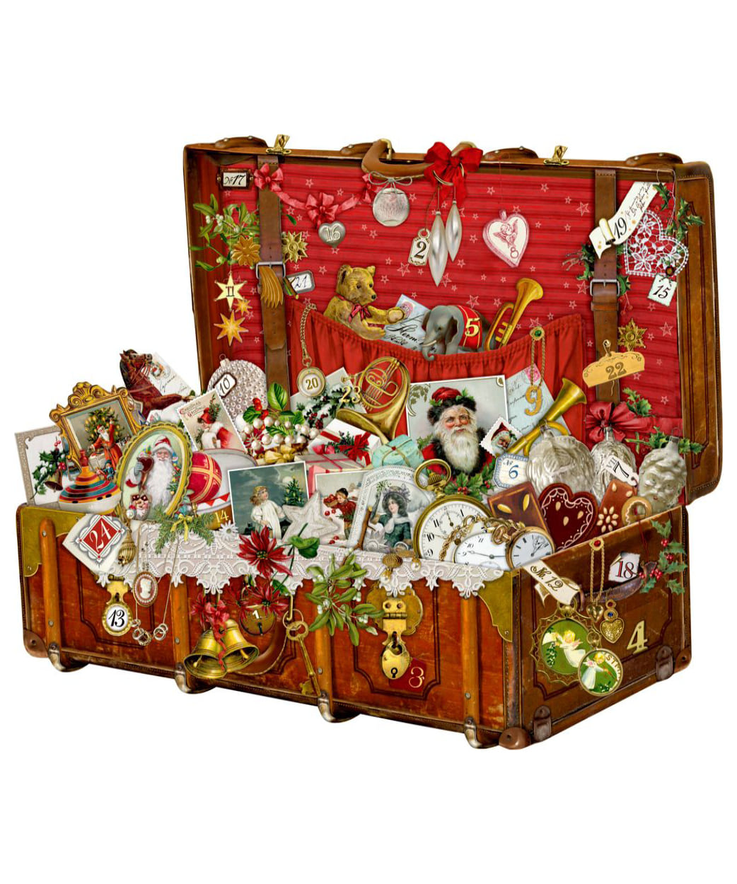 Erde-Christmas Suitcase Advent Calendar