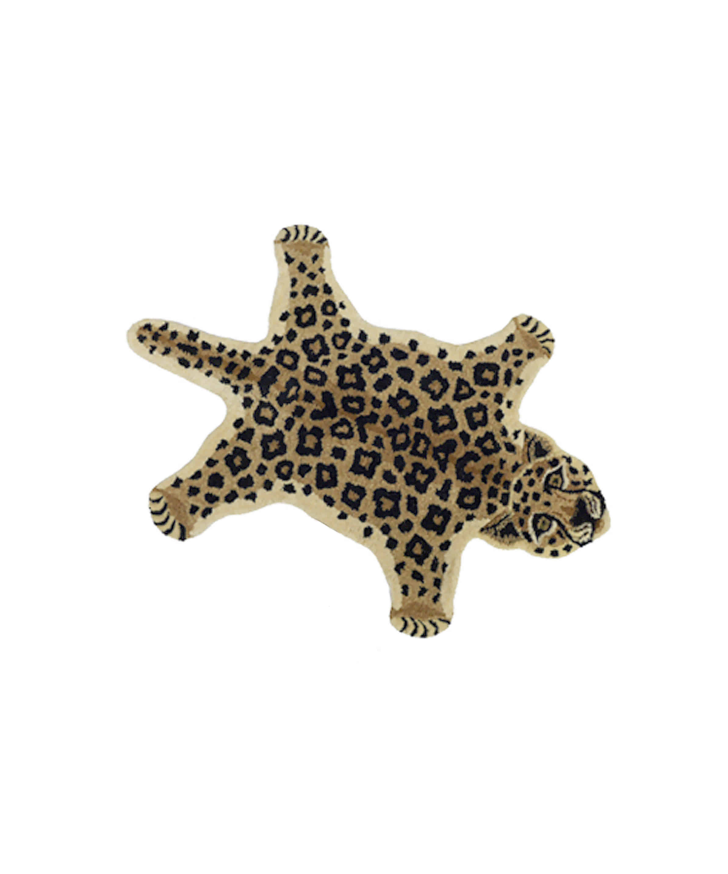 Erde-Leopard Rug